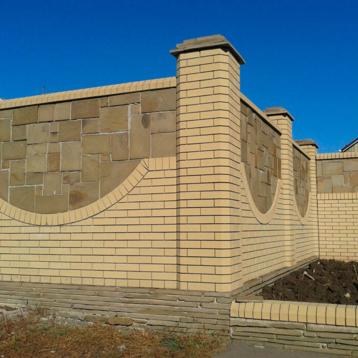 Фото забор из Литос