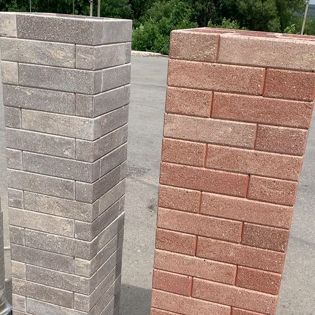Фото Квадроблок Litos Fashion Brick магма